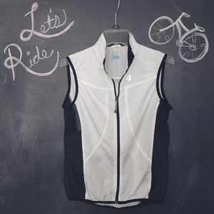 Bontrager White Windshell Vest, Women's Medium